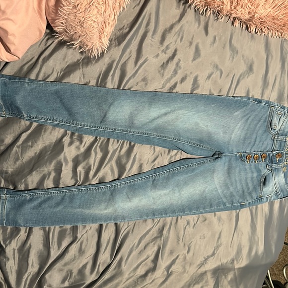 Jeans Justice Fille Taille 12 1/2 - Occasion Très Bon État, Sans Défauts